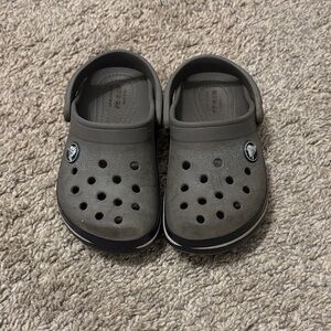 Kids Gray Crocs